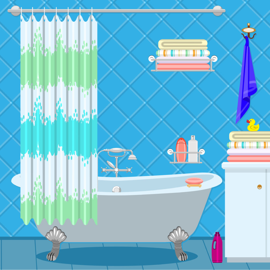 how to clean a shower curtain