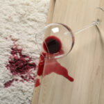 cleaning wine stains