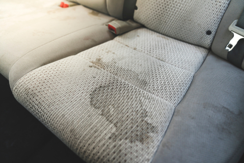 how to clean car fabric seats
